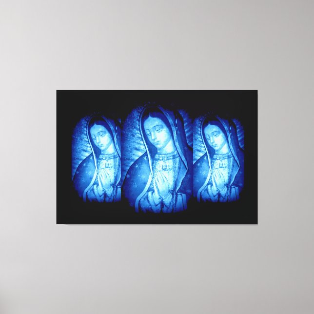 UNSER DAMEof GUADALUPE SEPIA Leinwanddruck (Vorderseite)