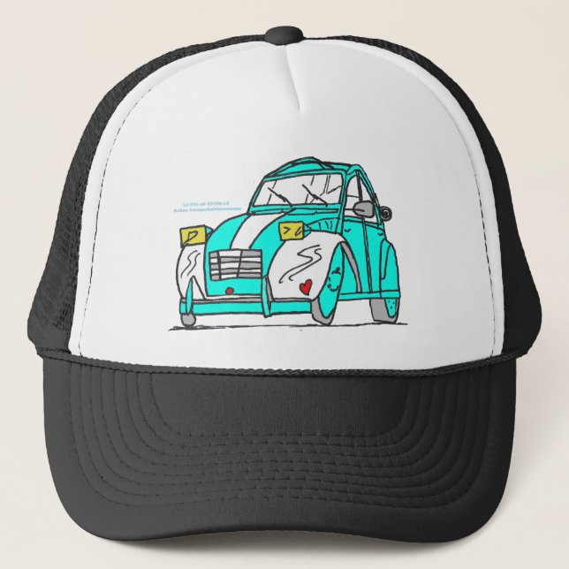 UNSER DECAPOTABLE DAVID UND THOMAS.png Truckerkappe (Vorderseite)