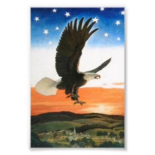 Unser Emblem von Newell Convers Wyeth Fotodruck