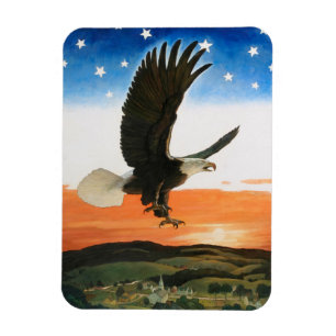 Unser Emblem von Newell Convers Wyeth Magnet