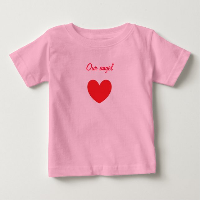 Unser Engel Baby T-shirt (Vorderseite)