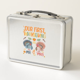 Unser erster Erntedank, Herr und Frau Couple, Verh Metall Brotdose