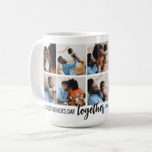 Unser erster gemeinsamer Vatertag! Fotocollage Kaffeetasse