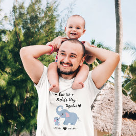 Unser erster Tag des Vaters zusammen T-Shirt