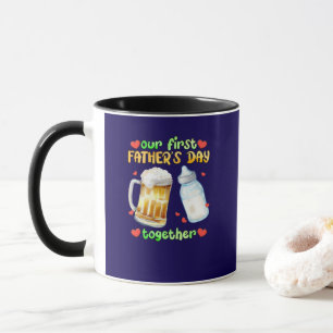 Unser erster Tag des Vaters zusammen Tasse