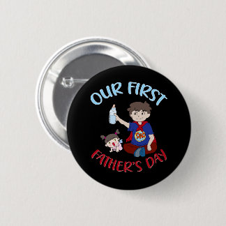 Unser erster Vater Button