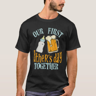 Unser erster Vatertag zusammen mit Papa T-Shirt