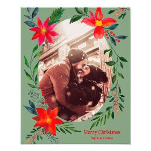 Unser erster Weihnachtsfest, maßgeschneiderter Fot Fotodruck