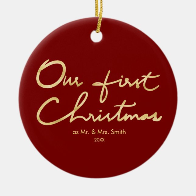 Unser erstes keramik ornament (Vorne)