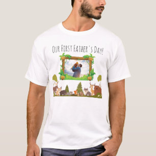 Unser erstes Vatertags-Baby-T-Shirt T-Shirt