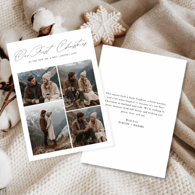 Unser erstes Weihnachten 4-Foto-Script Neuvermählt (Von Creator hochgeladen)