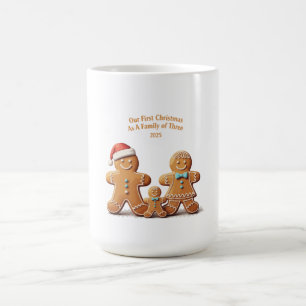 Unser erstes Weihnachten als Familie zu dritt 2025 Kaffeetasse