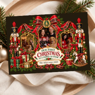 Unser erstes Weihnachten als Familie zu Viert Foto