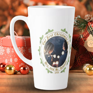 Unser erstes Weihnachten als Frau. & Mr. Script Fo Milchtasse