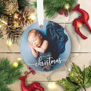 Unser erstes Weihnachten als Großeltern Elegantes Ornament