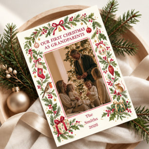 Unser erstes Weihnachten als Großeltern Foto