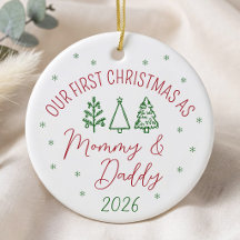Unser erstes Weihnachten als Mami und Papi