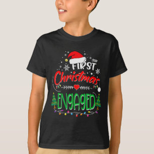 Unser erstes Weihnachten verlobt 2021 1. Weihnacht T-Shirt