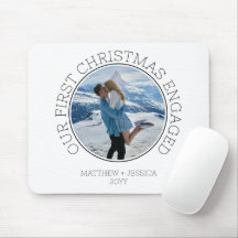 Unser erstes Weihnachten verlobt Einfaches moderne
