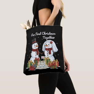 Unser erstes Weihnachten zusammen Frischvermählt