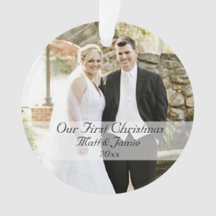 Unser erstes Weihnachten zusammen mit Paaren Ornament