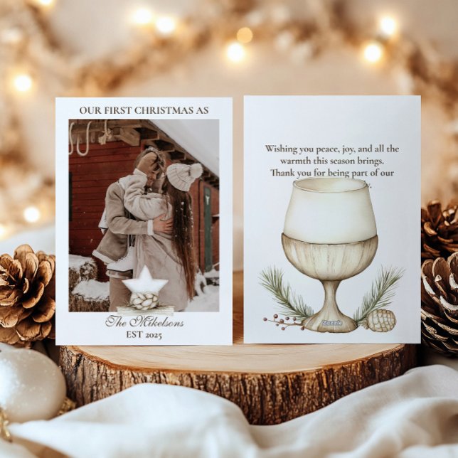 Unser erstes Weihnachten zusammen Rustikales Foto (Von Creator hochgeladen)