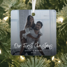 Unser erstes Weihnachts-Foto Modernes Minimales El