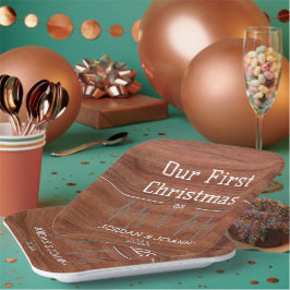 Unser erstes Weihnachtsbaumholz von Mr. und Mrs. Pappteller