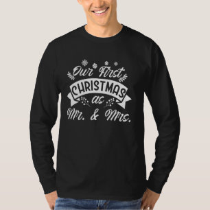 Unser erstes Weihnachtsfest, Frau Xmas Weihnachtsm T-Shirt