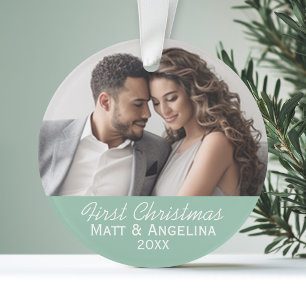 Unser erstes Weihnachtsfest - Hochzeit oder Verlob Ornament