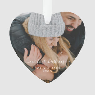 Unser erstes Weihnachtsgeschenk-Foto Ornament