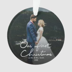 Unser erstes Weihnachtsgeschenk Weihnachten Ornament