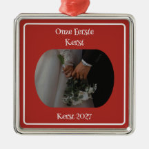 Unser erstes Weihnachtsornament mit Foto