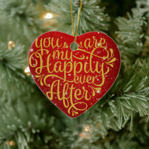 Unser erstes Weihnachtszentil Keramik Ornament