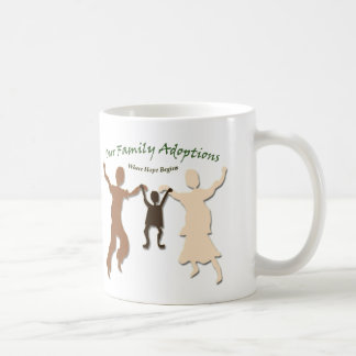 Unser Familien-Adoptions-Logo Tasse