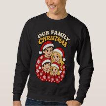 Unser Familien-Weihnachts-Sweatshirt