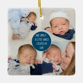 Unser Familienname 5 Foto Keramikornament