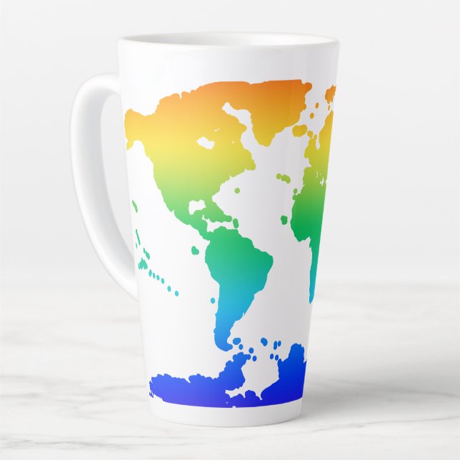 Unser farbenfroher Planet Milchtasse (Linke Ecke)