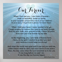 Unser Forever ©2014 by Trinka Polite (Plakat) Poster