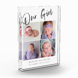 Unser Girl Modern Baby Fotoblock