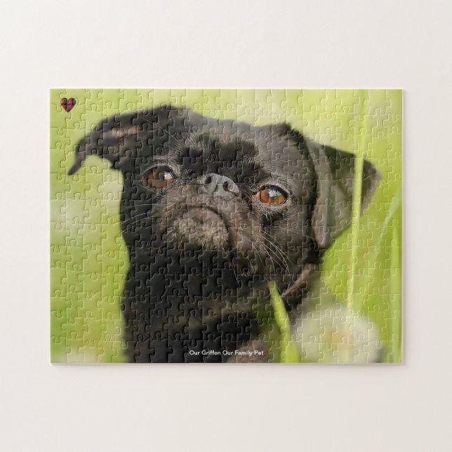 Unser Griffon Dog unser Puzzle für Haustiere (Horizontal)