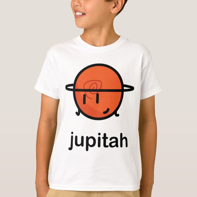 Unser großes fettfreies Sonnensystem - Jupitah T-Shirt (Vorderseite)