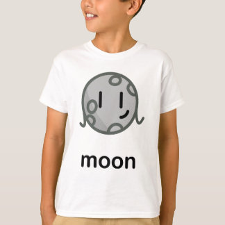 Unser großes fettfreies Sonnensystem - Mond T-Shirt