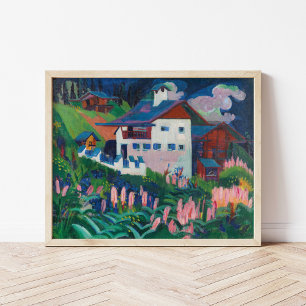 Unser Haus   Ernst Ludwig Kirchner Poster