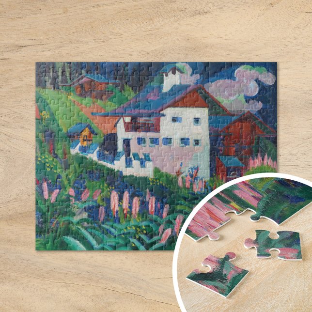 Unser Haus | Ernst Ludwig Kirchner Puzzle (Von Creator hochgeladen)