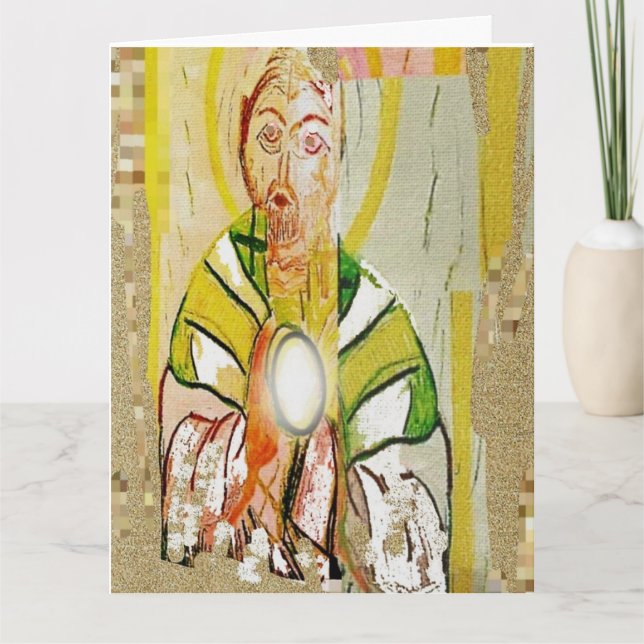 Unser Herr Jesus Christus Karte (Vorderseite)