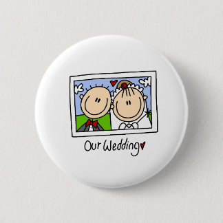 Unser Hochzeits-Knopf Button