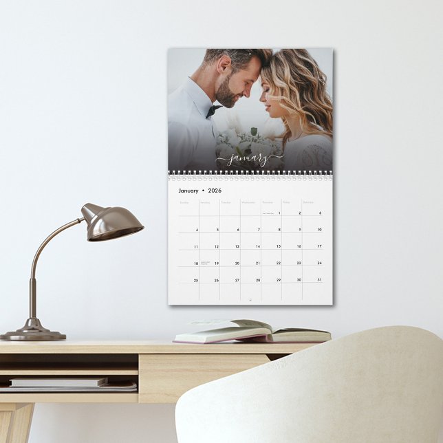 Unser Hochzeitsfoto 12-Monatsskript-Kalender Kalender (Von Creator hochgeladen)