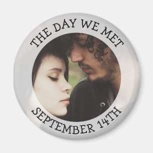 Unser Hochzeitstag Personalisierte Erinnerung Magn Magnet