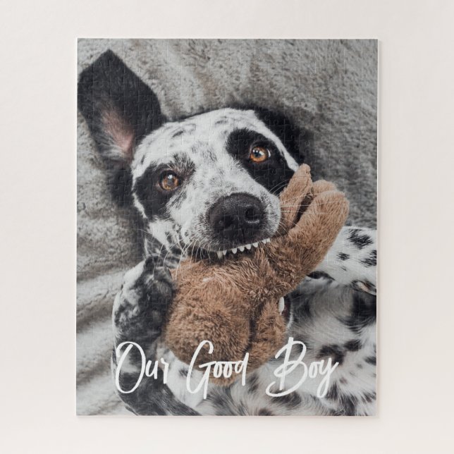 Unser Hund-Haustier-Puzzle Puzzle (Vertikal)